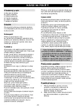 Preview for 22 page of Gorenje T 930 BK Instruction Manual