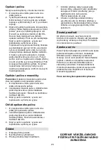 Preview for 23 page of Gorenje T 930 BK Instruction Manual