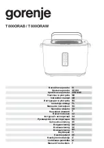 Preview for 1 page of Gorenje T800ORAB Instruction Manual