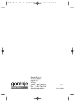 Preview for 76 page of Gorenje TEG 10 O Instructions For Use Manual