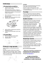 Preview for 11 page of Gorenje VC 1615 G Instruction Manual