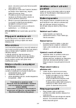 Preview for 24 page of Gorenje VC 1615 G Instruction Manual