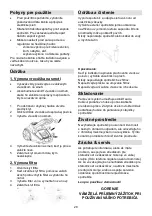 Preview for 28 page of Gorenje VC 1615 G Instruction Manual