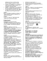 Preview for 17 page of Gorenje VC 1800 WD 3CLEANER Instruction Manual