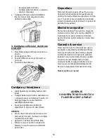 Preview for 38 page of Gorenje VC 1901 GCY IV Instruction Manual