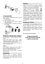 Preview for 6 page of Gorenje VC1903WSCY Instruction Manual