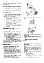 Preview for 18 page of Gorenje VC1903WSCY Instruction Manual