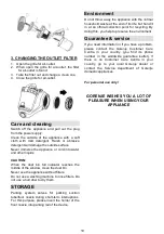 Preview for 19 page of Gorenje VC1903WSCY Instruction Manual