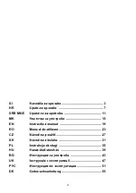 Preview for 2 page of Gorenje VCEA21ESW Instruction Manual