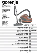 Preview for 1 page of Gorenje VCEA21GPLRCY Instruction Manual