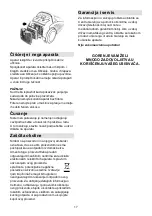 Preview for 17 page of Gorenje VCEA21GPLRCY Instruction Manual