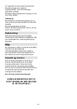 Preview for 81 page of Gorenje VCEA21GPLRCY Instruction Manual