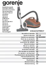 Preview for 1 page of Gorenje VCEA21GPRRCY Instruction Manual