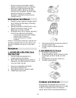 Предварительный просмотр 24 страницы Gorenje VCEA21SBKR Instruction Manual