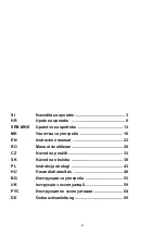 Preview for 2 page of Gorenje VCEB01GAWWF Instruction Manual