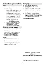 Preview for 5 page of Gorenje VCK 1801 BCY III Instruction Manual