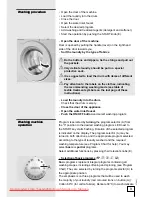 Предварительный просмотр 9 страницы Gorenje WA614SYW Instructions For Use Manual