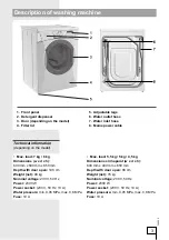 Preview for 3 page of Gorenje WA73141 Instructions For Use Manual