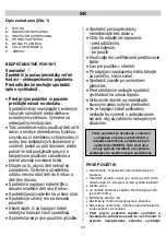 Предварительный просмотр 20 страницы Gorenje WCM702PR Instruction Manual