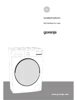 Gorenje WD94141 Instructions For Use Manual preview