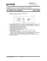 Preview for 3 page of Gorenje WT 51062 Service Instruction