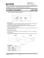 Preview for 4 page of Gorenje WT 51062 Service Instruction