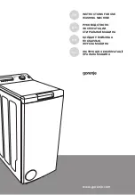 Preview for 1 page of Gorenje WT62093 Instructions For Use Manual