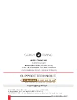 Preview for 8 page of Gorgy Timing 93000011 User Manual