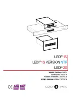 Gorgy Timing LEDI 1S User Manual preview