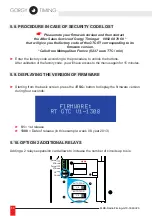 Preview for 58 page of Gorgy Timing RADIO TIMING GTC User Manual