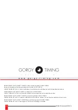 Предварительный просмотр 50 страницы Gorgy Timing RADIO TIMING NETWORK DCF User Manual