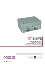 Gorgy Timing RT B GPS User Manual preview