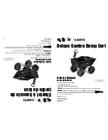 Gorilla Carts G0R0865D-C Owner'S Manual preview