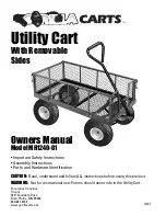 Gorilla Carts MH1240-01 Owner'S Manual preview