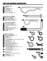 Preview for 4 page of Gorilla Carts MH2120 Owner'S Manual