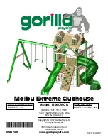 Preview for 1 page of Gorilla Playsets 01-0033-AP-1 Manual