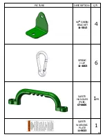 Предварительный просмотр 39 страницы Gorilla Playsets 1500AW Manual