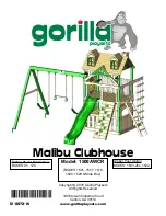 Gorilla Playsets 1500AWCR Manual preview