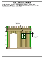 Предварительный просмотр 25 страницы Gorilla Playsets 1500AWCR Manual