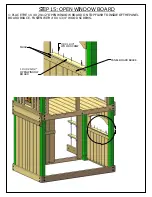 Предварительный просмотр 30 страницы Gorilla Playsets 1500AWCR Manual