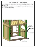 Предварительный просмотр 31 страницы Gorilla Playsets 1500AWCR Manual