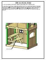 Предварительный просмотр 34 страницы Gorilla Playsets 1500AWCR Manual