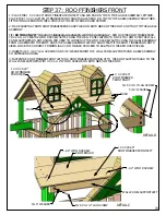 Предварительный просмотр 107 страницы Gorilla Playsets 1500AWCR Manual