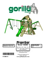 Предварительный просмотр 1 страницы Gorilla Playsets 1500BW Manual