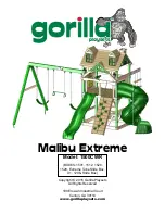 Gorilla Playsets 1500CWR Manual предпросмотр