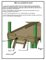 Предварительный просмотр 71 страницы Gorilla Playsets 1500GW Manual