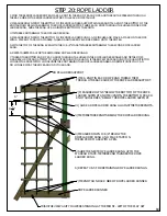 Предварительный просмотр 72 страницы Gorilla Playsets 1500GW Manual