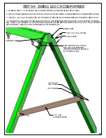 Preview for 109 page of Gorilla Playsets 1500GWF Manual