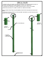 Предварительный просмотр 75 страницы Gorilla Playsets 1500HWF Manual