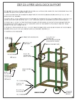 Предварительный просмотр 77 страницы Gorilla Playsets 1500HWF Manual